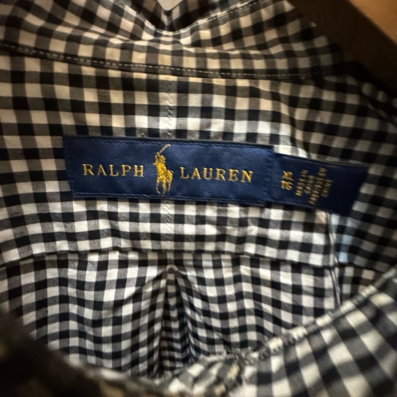 Men’s Ralph Lauren XL button up plaid - Picture 4 of 4